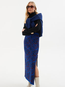 Юбка л1432 т. синий - Стим фото 8