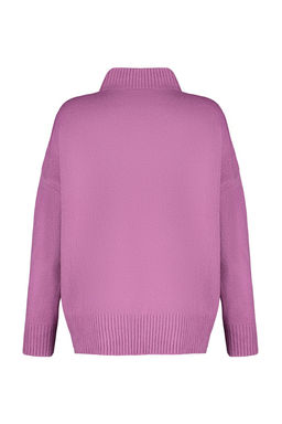 Antrasit Genis Kal?p Yumusak Dokulu Triko Kazak TWOAW23KZ00469 - Trendyolmilla фото 20