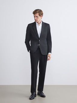 Dar Kal?p Erkek Blazer Ceket