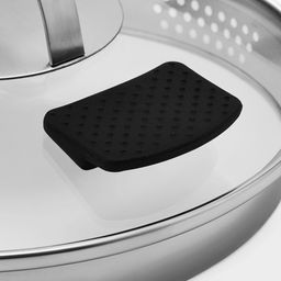 Кастрюля Magistro HiTech Steel, 4 л, d=22 см, h=13 см, слив для воды, капсульное дно, индукция, нержавеющая сталь  фото 3