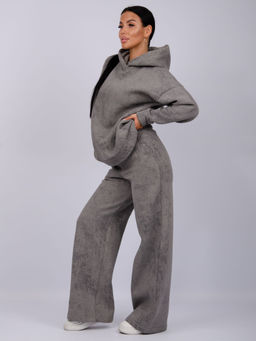 Костюм Винтаж чёрный, футер начес (М) - Малина фото 69