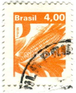 Марка Сельское хозяйство  Кукуруза 1982 год Бразилия