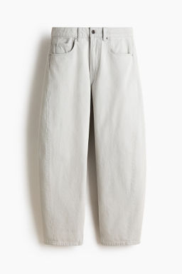 Barrel Regular Waist Ankle Jeans
