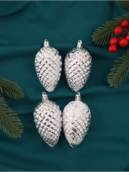 Цена за 2 шт. Ёлочные игрушки 4 шт. Снежная шишка 74.5 см