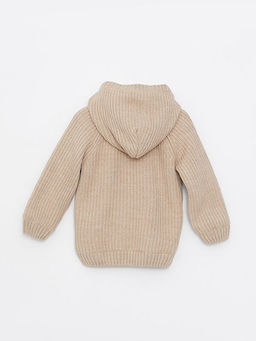 Kap??onlu Uzun Kollu Basic Erkek Bebek Triko H?rka - Waikiki фото 2