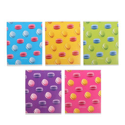 Тетрадь 48 листов в клетку Calligrata Макарун, обложка мелованный картон, блок офсет, МИКС  фото 7