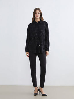 Ekose Kad?n G?mlek Tunik