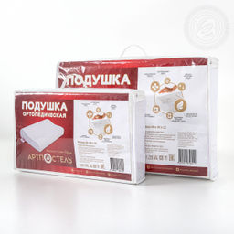 Ортопедическая подушка (Memory Foam Pillow) 60*40*12/1 шт.