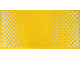 Полотенце махровое 6с104.413ж1 Градиент сердца(т.желтый4) 81х40см