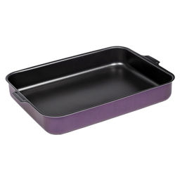 Violet Противень с антипригарным покрытием 19х25х5,7см, s0,9мм, металлическая крышка (Россия) - Домашняя мода фото 4