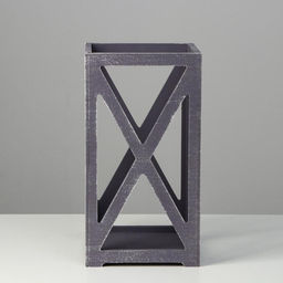 Кашпо деревянное 141426 см Фонарь Хай-тек Прованс, серый графит - Дарим красиво фото 2