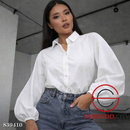 Рубашка женская из хлопка