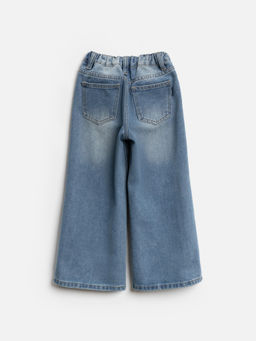 ACOOLA / Брюки джинсовые детские для девочек Efron синий  фото 2