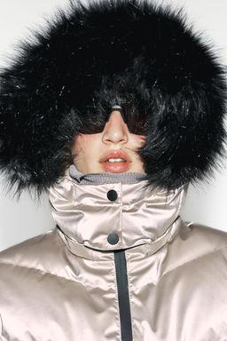 WATER-RESISTANT WINDPROOF DOWN PUFFER JACKET RECCO® TECHNOLOGY SKI COLLECTION, CHARACTERISTICS - Zara фото 2