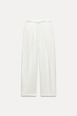 JOGGERS WITH PLEAT DETAIL - Zara фото 6