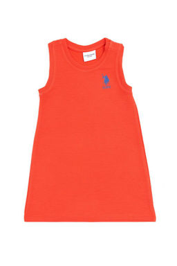 Вязаное платье без рукавов с цветком граната для маленьких девочек Неожиданная скидка в корзине