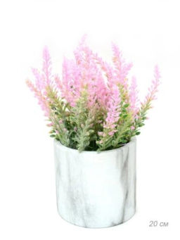 Цветочная композиция Лаванда 20 см / 0213-43 /уп 48/ (Сиреневый) - Галеонтрейд фото 3