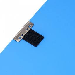 Папка-органайзер (короб) "Архивная" А4 23,4х31,7х7,5см, пластик, на липучке, цвет голубой (Китай)