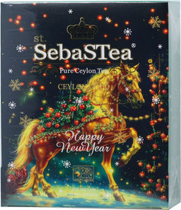 SebaSTea. Новый год. Fairy Tale (зеленая) карт.упаковка, 100 пак.