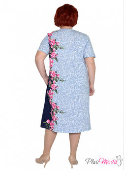 Халат Модель №1595 размеры 44-84 - Plusmoda фото 6