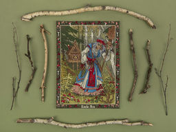 Набор для вышивания PANNA Золотая серия VS-7408 Славянская мифология. Баба Яга 27 х 36.5 см