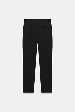 ZW COLLECTION LIMITED EDITION SLIM WOOL BLEND TROUSERS - Zara фото 4