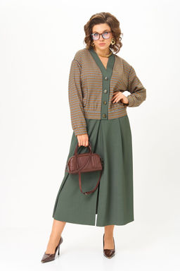 Костюм Aira Style 24131-1 зеленый