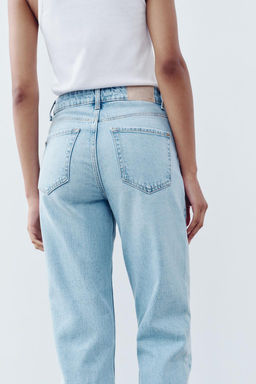 Z1975 MOM-FIT HIGH-WAIST JEANS - Zara фото 22