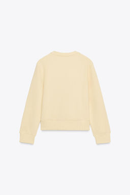 BASIC COTTON SWEATSHIRT - Zara фото 4