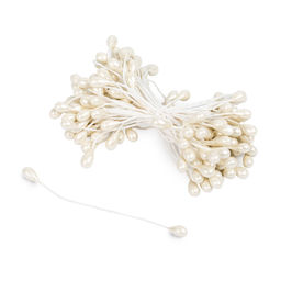 Blumentag Тычинки для искусственных цветов TIC/P-5 10 х 85 шт белый/white фото 3