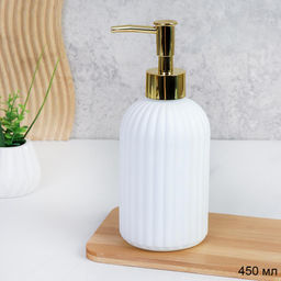 Дозатор для жидкого мыла 450 мл 20 см / whiteG200 /уп 48/
