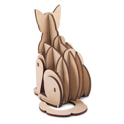 REZARK NIZ-17 Серия Живая природа Пазл 3D 29 элемент. Кошка