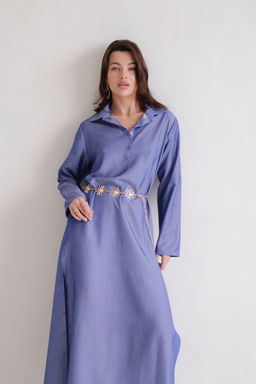 Martichelli Платье сине-голубое