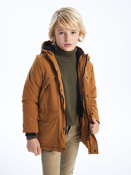 Kap??onlu Erkek ?ocuk Kaban - Waikiki фото 3