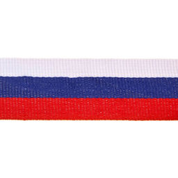 Медаль призовая 006 диам 7 см. 3 место, триколор. Цвет бронз. С лентой - Командор фото 5