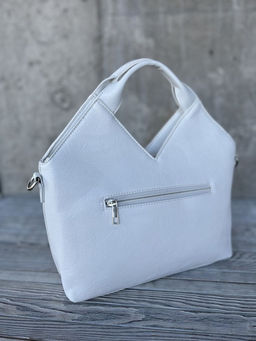 Женская сумка из эко кожи 0025 Белый - Sergio valentini фото 4