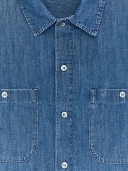 Camisa vaquera relaxed fit - H&m фото 3