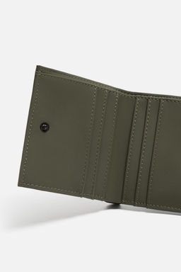 RUBBERISED WALLET WITH COIN PURSE - Zara фото 4