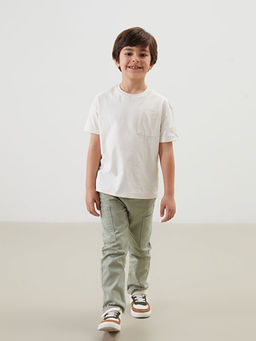 Beli Lastikli Erkek ?ocuk Jogger Pantolon