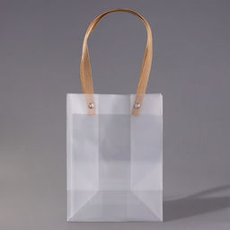 Пакет подарочный PP, прозрачный, матовый, 15×10×20 см