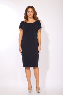 Платье ТАиЕР 971-1 темно-синий  фото 4