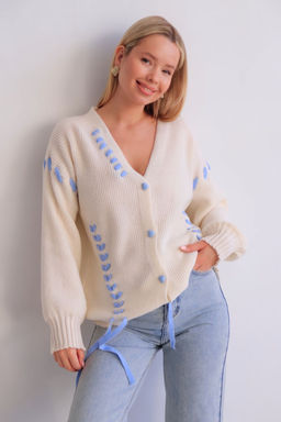 Martichelli Кардиган молочный фото 20