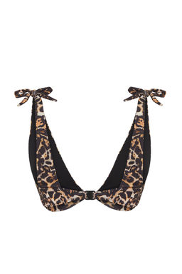 TRENDYOLMILLA Etnik Desenli Bralet Dugumlu Bikini Ustu TBESS24BU00155  фото 27