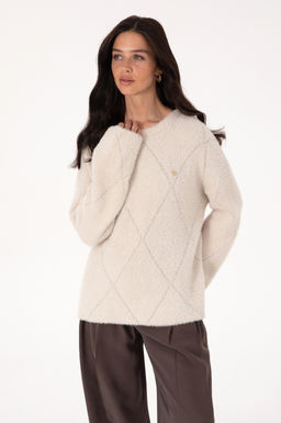 Kad_n Ta_ Bisiklet Yaka Kazak - U.s. polo assn фото 3