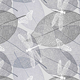 Наволочка 50х70см "Стрекозы, серо-бежевый", с клапаном-запахом, бязь "Комфорт" 121г/м2, хлопок 100%, упаковка "классическая" пакет ПВД 14,5х23см, еврослот, "Домашняя мода" (Россия)