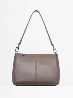 Женская кожаная сумка Richet 3107LN 612 Тауп