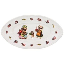 БЛЮДО ОВАЛЬНОЕ СОВУШКИ 25,5*14,5СМ - Lefard фото 2