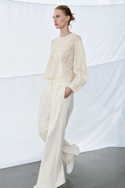 ZW COLLECTION EMBROIDERED SHIRT - Zara фото 8