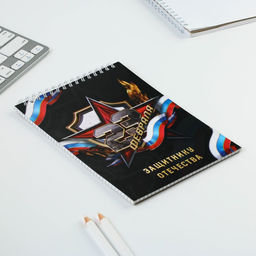 Блокнот Защитнику отечества, на гребне А5, 40 листов - Artfox фото 2