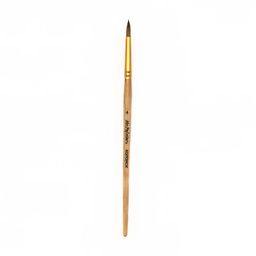 Кисть колонок Mr.Painter KOR 431-04 круглая 5 шт короткая ручка №04  фото 4